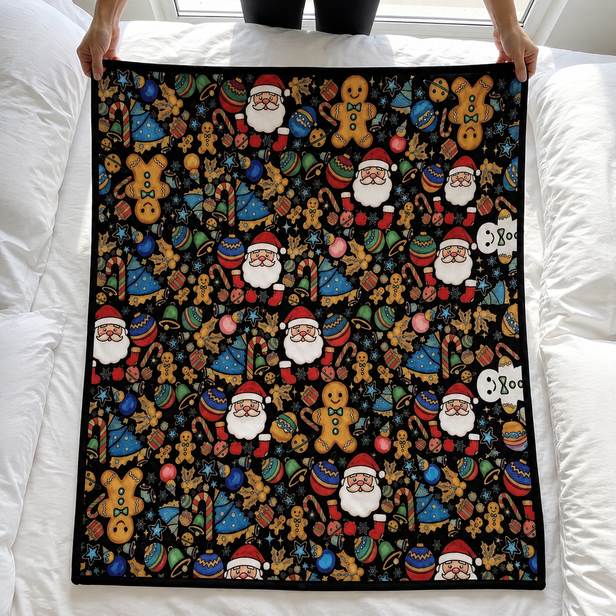 Christmas Coloring Blanket