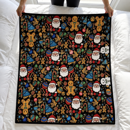 Christmas Coloring Blanket